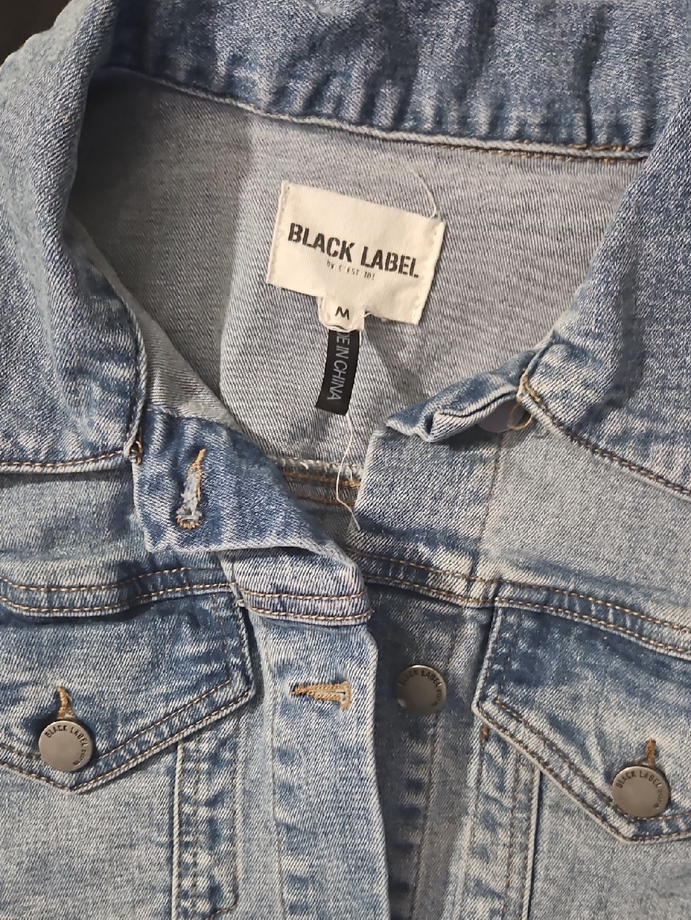 Black Label Light Blue Denim Jacket